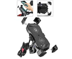 15W Wireless Charger Bike Car Motorcycle Motorbike Phone Charge Holder Mount/