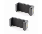 2Pcs Black 5.5-8cm Holder Mount Tripod Adapter High Quality Adjustable