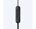 Sony WI-C200 Bluetooth Sports Wireless In-Ear Headphone - Black