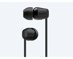 Sony WI-C200 Bluetooth Sports Wireless In-Ear Headphone - Black