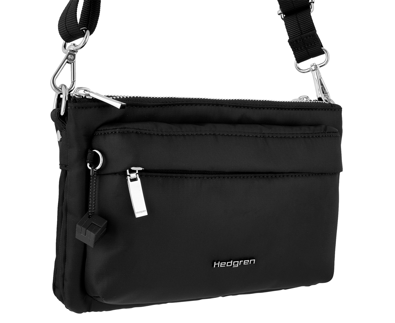 Hedgren Alani Sustainable Crossbody Bag - Black | Catch.co.nz