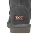 OzWild Unisex Classic Short Ugg Boots - Grey