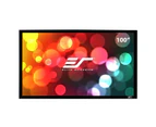 Elite Screens 100" 16:9 Fixed Frame Projector Screen - ER100WH2