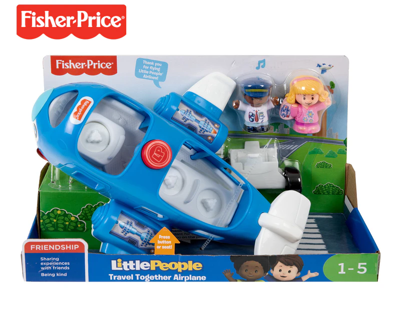 Fisher-Price Little People Travel Together Airplane Toy