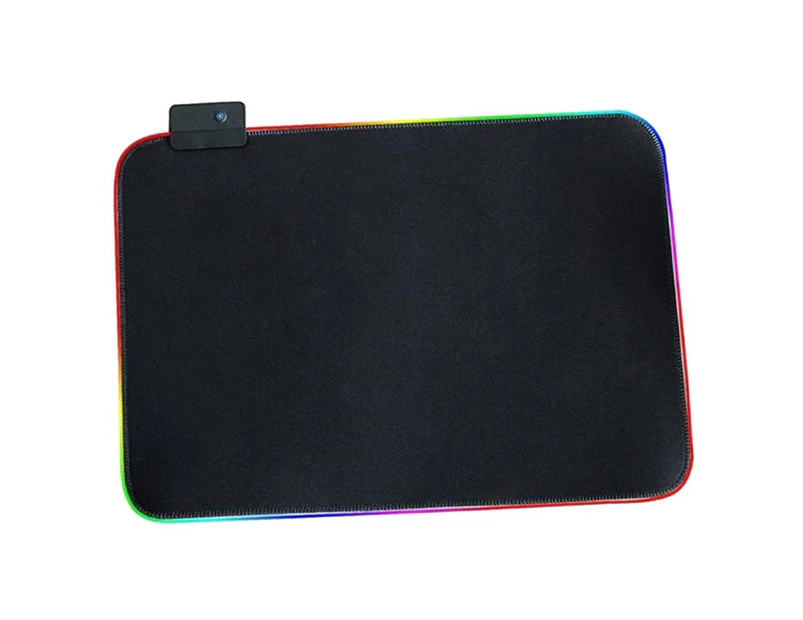 Extended RGB Gaming Mouse Mice Pad Mat 14 Lighting Modes USB HUB for Gamer Small 350x250x3mm