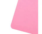 Home Work Gaming Mouse Mat Extended Felt Cloth Mousepad for Computer Pink