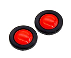 2Pack Alloy Round Plate for Manfrotto Compact Action Tripods 1/4"-20 Thread