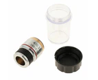 4X Achromatic Objective Lens (Oil, Spring) 20.2mm for Compound Microscopes