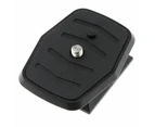 Replace tripod head quick release plate, QR base plate with 1/4 inch