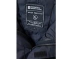 Mountain Warehouse Mens 3 in 1 Water Resistant Jacket Triclimate Winter Coat - Navy