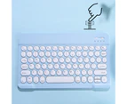 10 Inch Keyboard and Mouse Combo Portable for iPad Pro 11 12.9 Blue Combo