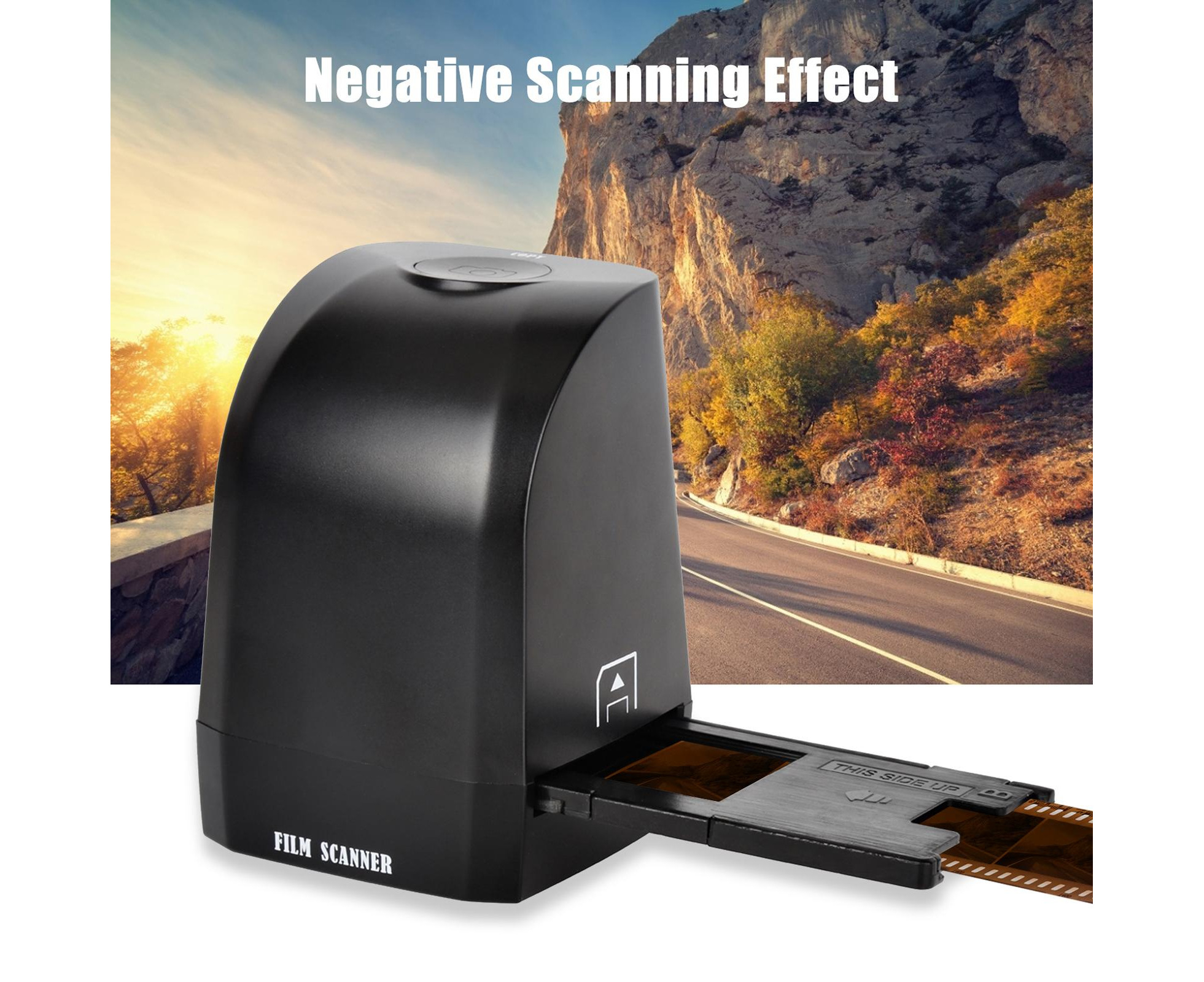 svar Måge håndbevægelse Photo Scanner Negative Film Scanner Converter Portable 35mm/135mm Slides |  Catch.com.au