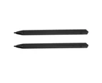 2x Replacement Stylus Pen for LCD Writing Drawing Memo Board Accessory Black