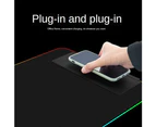 Wireless Charging Mouse Pad Extra Large RGB Games