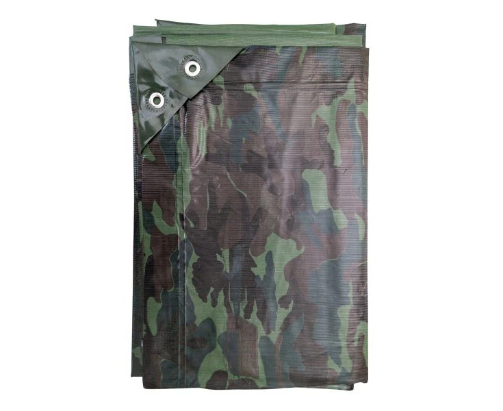 ARK Tarps Camouflage 2m x 3m Extra Heavy Duty Tarp - 3 Year UV Guarantee 100% Waterproof for Life - Strong, Lightweight & Reliable