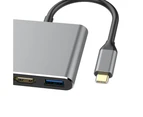 Type C to HDMI Type-C USB 3.0 Hub For Macbook Pro iPad Pro Monitor
