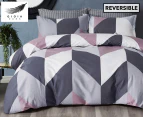 Gioia Casa Dylan Reversible Quilt Cover Set - Multi