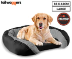 Tail Waggers 85x63cm Heated Pet Bed