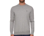 Polo Ralph Lauren Men's Long Sleeve Slim Fit Sweater - Grey Heather
