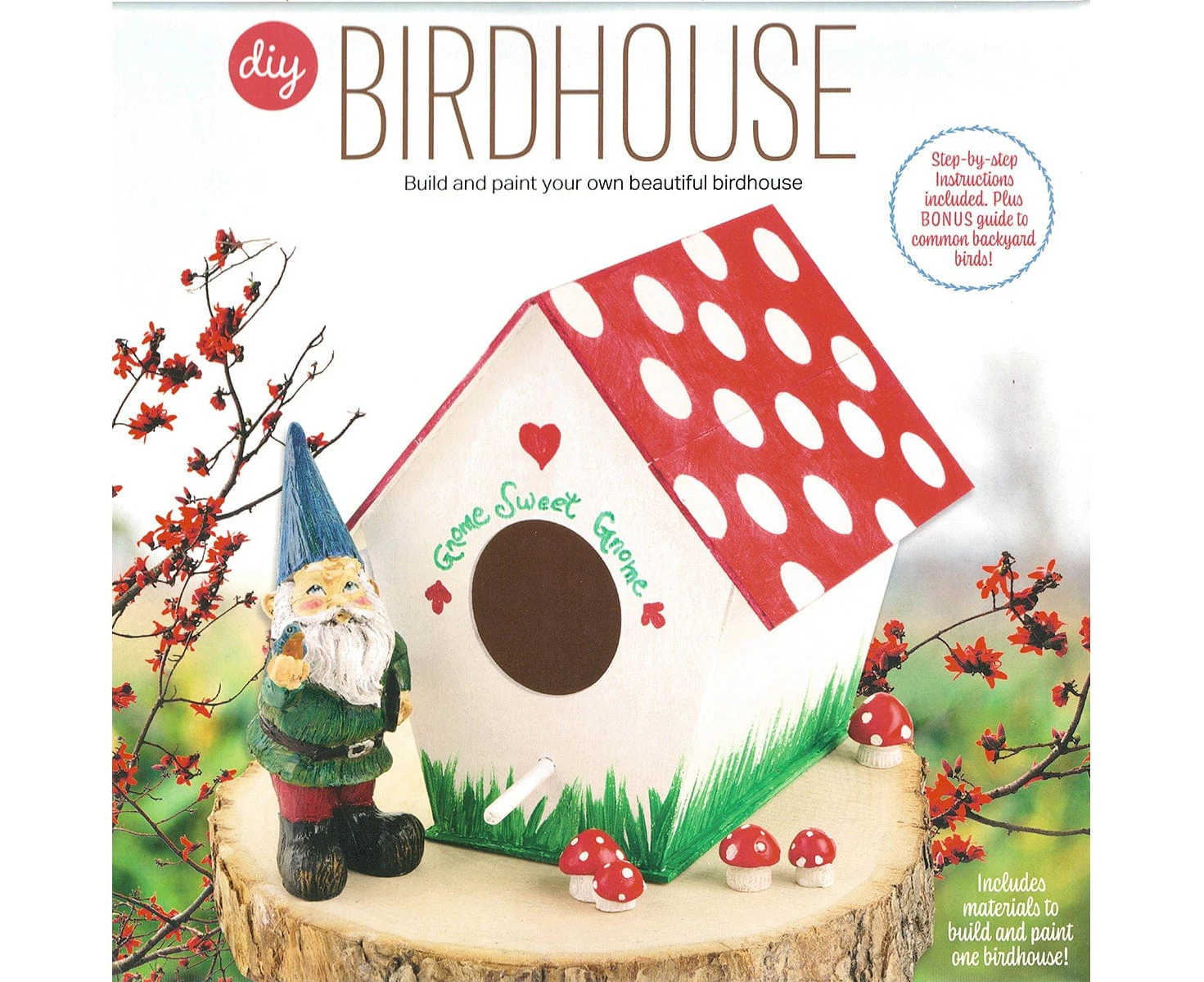 DIY Birdhouse Build and Paint Set