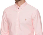 Polo Ralph Lauren Men's Long Sleeve Slim Fit Sport Shirt - Pink