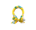 Dog Cooling Scarf - Yellow
