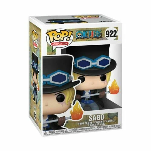 Pop! Funko 10cm Figurine One Piece Sabo #922 Collectable Vinyl Kids Toy 3y+