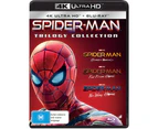 Spider Man Homecoming / Far from Home / No Way Home 4K Ultra HD Blu-ray Boxset B