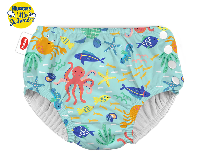 Huggies Little Swimmers Reusable Swim Nappy Under The Sea