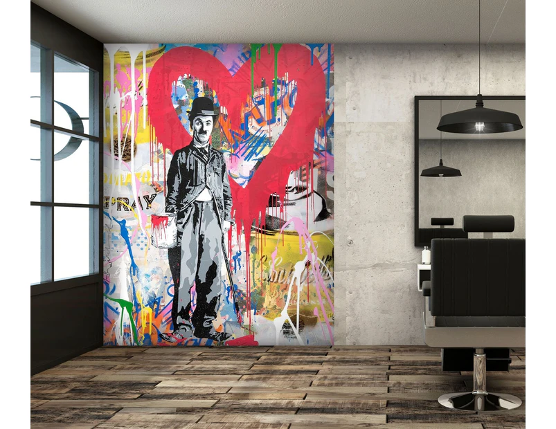 3D Chaplin Funny 141 Wall Murals WallPaper Murals Wall Print Decal Wall  Deco Indoor Wall Murals .au