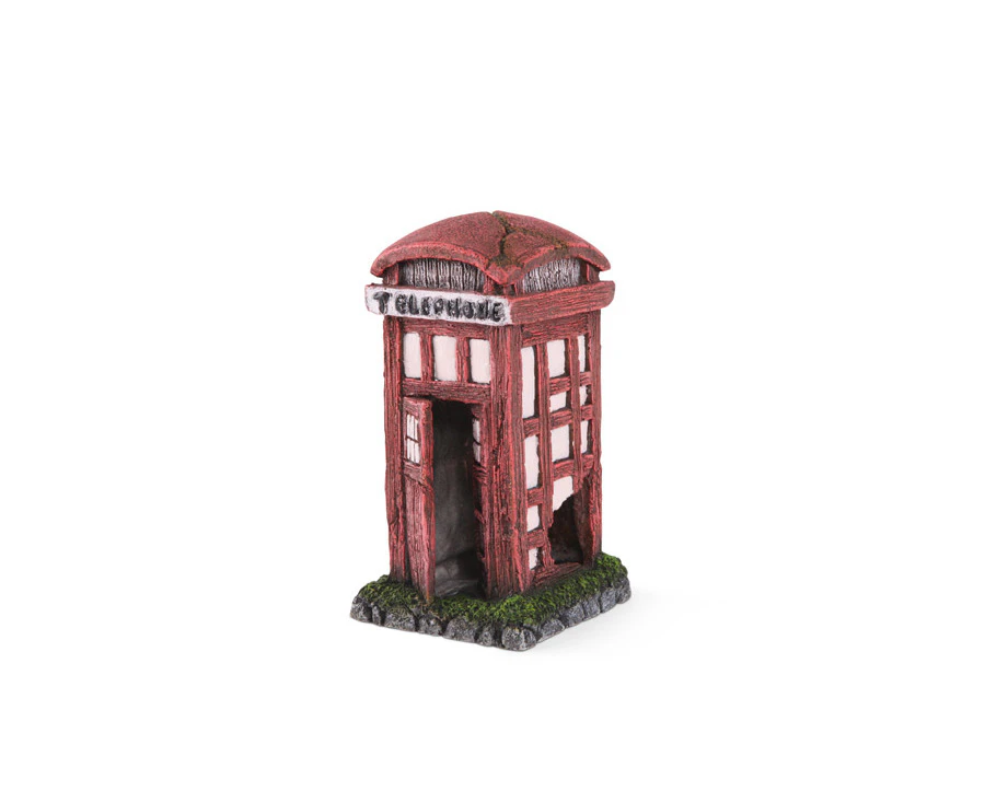 Kazoo Aquarium Ornament Telephone Box Small