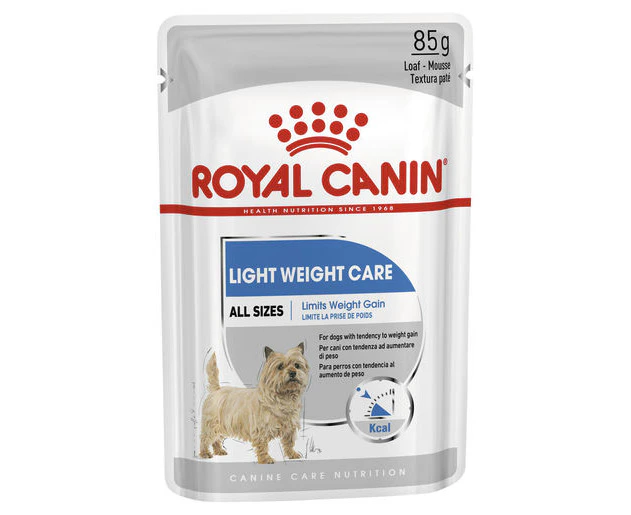 Royal Canin Light Weight Care Loaf Pouches 12 x 85g