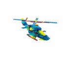 Building Block Set 8 in 1 Helicopter 153 Pieces
