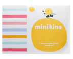 Minikins Junior Fitted Combo Sheet Set - Rainbow Stripe