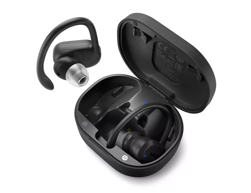 Philips TAA7306BK In-ear wireless sports headphones IP57, UV Clean, Heart Rate monitor