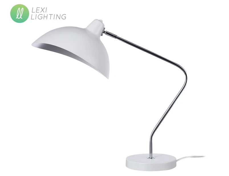 Lexi Lighting Abby Table Lamp - White