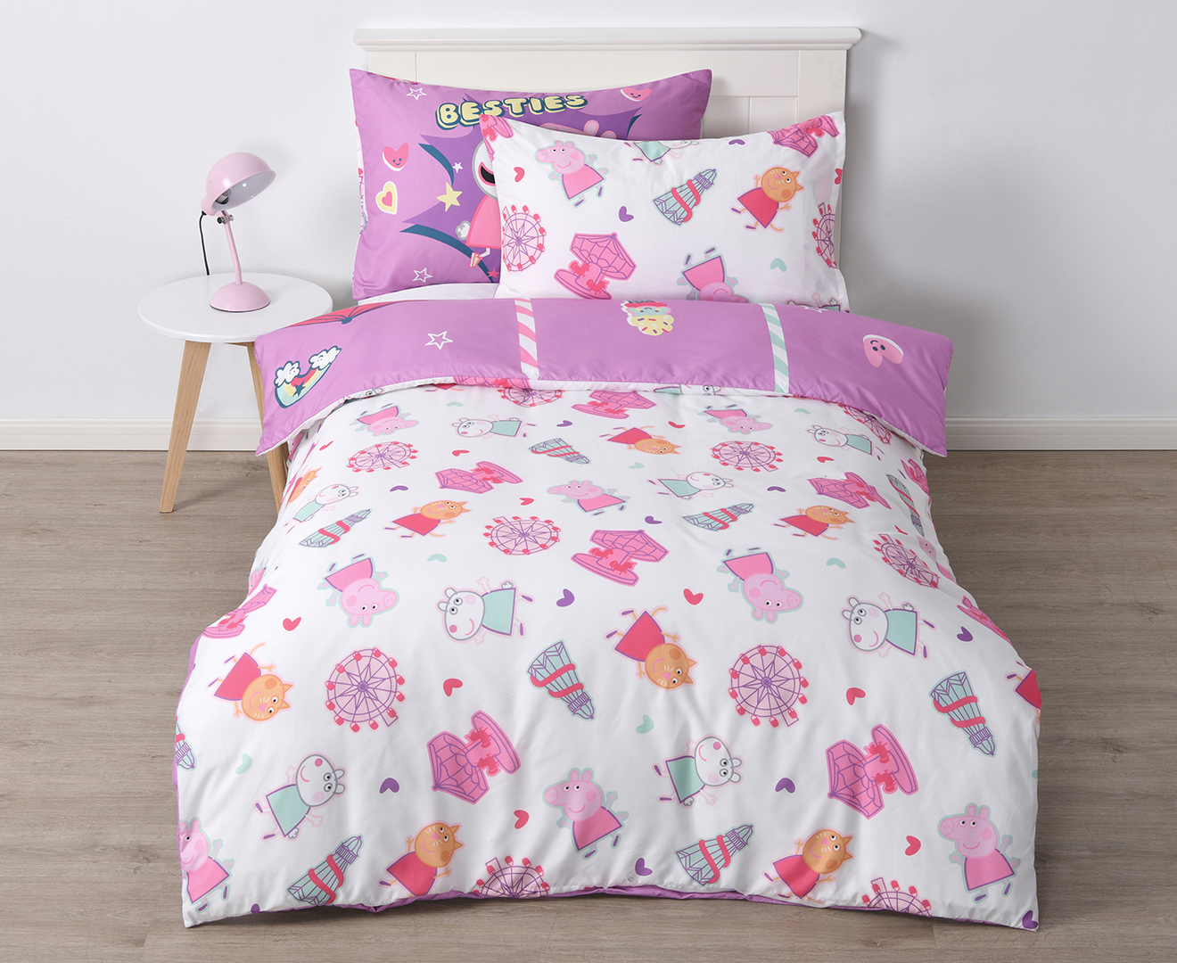 Peppa pig bed sheets kmart sale