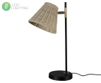 Lexi Lighting Yvette Table Lamp - Black/Natural