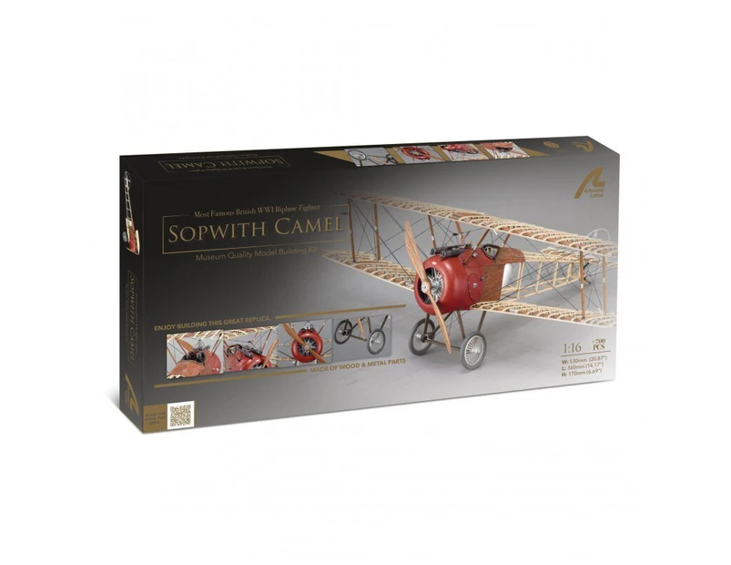 20351 1/16 Sopwith Camel Wooden Model Kit