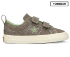 Converse Toddler Boys' One Star 2V Ox Sneakers - Field Surplus/Peat Moss/Egret