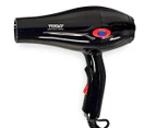 TODO 2000W Ionic Ceramic Anti Frizz Hair Dryer Digital Temperature Lcd Black