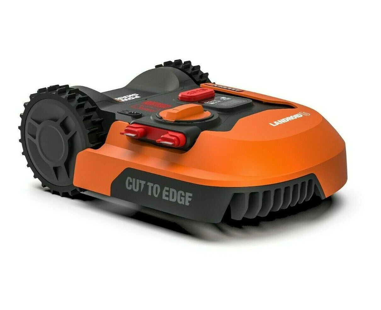 WORX 20V LANDROID 1000m2 Robotic Lawn Mower Kit w/ POWERSHARE Battery & Charger Base - WR140E