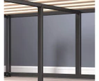 Zinus Joesph Modern Studio 45cm Industrial Platform Metal Bed Frame - Black