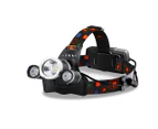 LED Headlamp USB Rechargeable Head Torch Light Flashlight Camping Waterproof