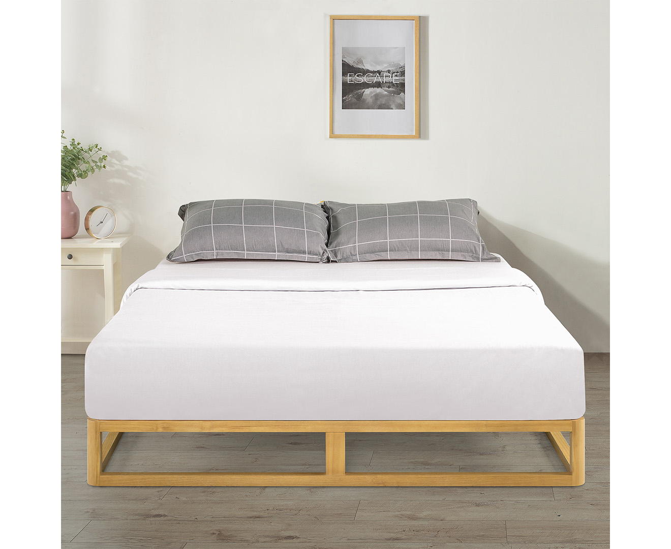 Priage by zinus platforma 8 inch store wood bed frame mattress foundation