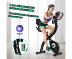 Genki Spin X-Bike Magnetic Exercise Bike Upright Recumbent Bicycle 100 Resistance Bluetooth App Heart Rate