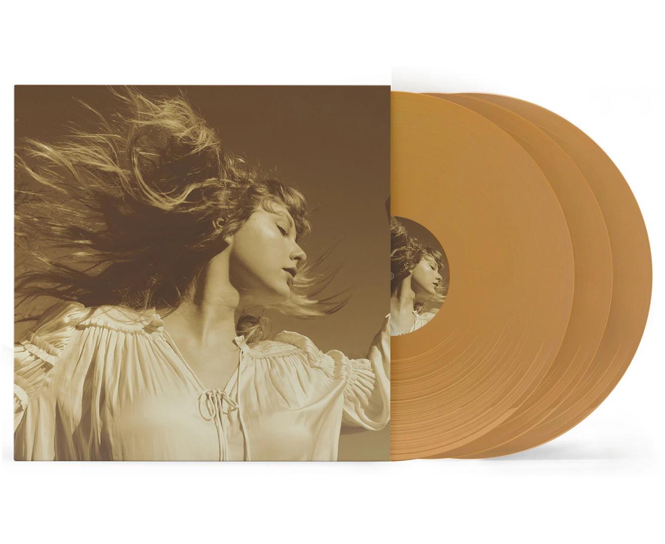 Taylor Swift Fearless Taylor's Version GOLD VINYL 3 LP