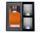 Woodford Reserve Bourbon and Crystal WhiskyGlass Set Gift Box 700ml 40% ABV