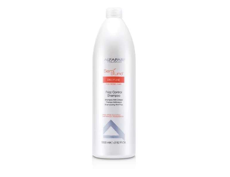 AlfaParf Semi Di Lino Discipline Frizz Control Shampoo (For Rebel Hair) 1000ml/33.82oz