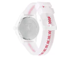 Scuderia Ferrari Kids' 34mm Red Rev Silicone Watch - Transparent/White/Red